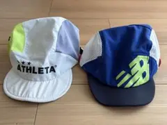 サッカー　ATHLETA New Balance キャップ　56センチ
