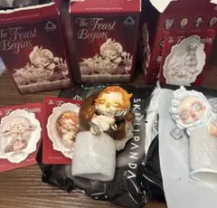 POP MART スカルパンダThe Feast Begins フィギュア3体