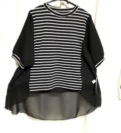 新品未使用タグ付　conf eito レディース半袖チュニック