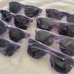 UV 紫色サングラス8個セット