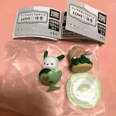 サンリオキャラクターズLOVE♡抹茶 ポチャッコ、ララ