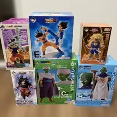 一番くじ　ドラゴンボール　フィギュアまとめ売り　6種