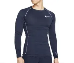 【メンズ XL】NIKE Pro DRI-FIT 紺（ネイビー）
