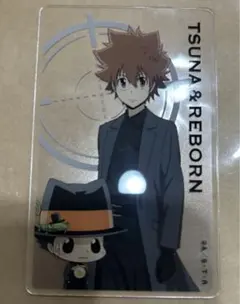 家庭教師ヒットマンREBORN リボーン コラボカフェ クリアカードツナリボーン