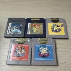 ポケモン ポケットモンスター ゲームボーイ ソフト 赤 青 ピカチュウ 金 銀