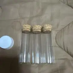 ガラス製空き瓶3本セット