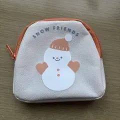 雪だるま　ポーチ