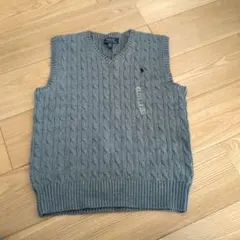 Polo Ralph Lauren グレー ベスト L (14-16)