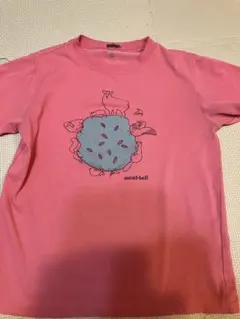 mont-bell ピンク Tシャツ 140