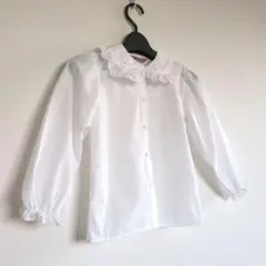 【美品】キャサリンコテージ 女児長袖ブラウス 120cm