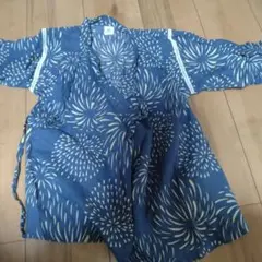 devirock 花火模様 甚平 130cm