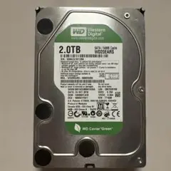 WD ハードディスク2TB SATA