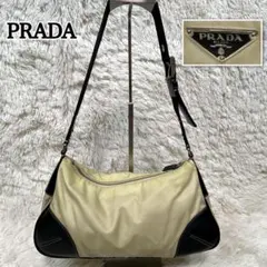 正規品】プラダPRADA ジャガード肩掛けワンショルダーバッグ正規品 