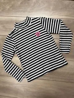 シスタージェニィ　ハイネックロンT ボーダー120