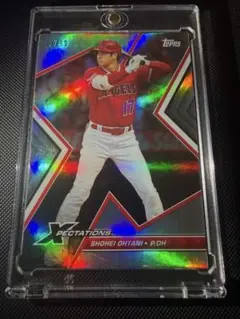 【大谷翔平】希少「No.1」/75枚 限定カード（マグホ付き）　Topps 大谷翔平】希少「No.1」/75枚 限定カード（マグホ付き） Topps - メルカリ