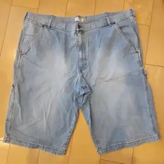 B.C.factory デニムショートパンツライトブルー