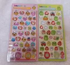 正規品　ボンボンドロップシール　たまごっち　めめっち　くちぱっち　2種類セット