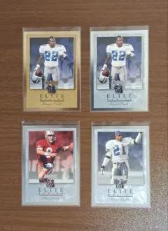 NFLトレーディングカード④ 1996 Donruss Elite 4枚