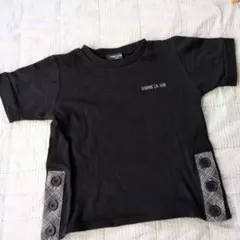 COMME CA ISM キッズ 半袖Tシャツ ブラック110cmのサムネイル
