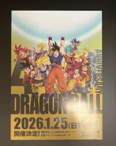 ドラゴンボール40th パンフ A4 ゲンキダマツリ