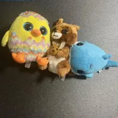 Ty Beanie Boos ぬいぐるみ 3点セットのサムネイル