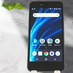 美品 AQUOS sense basic 702SH ブラック SoftBank
