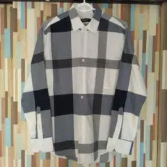 BLACK LABEL CRESTBRIDGE チェック柄長袖シャツ M