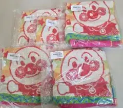 アンパンマン ハンドタオル 5枚セット
