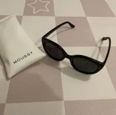 【*】様 MOUSSY サングラス ブラックのサムネイル