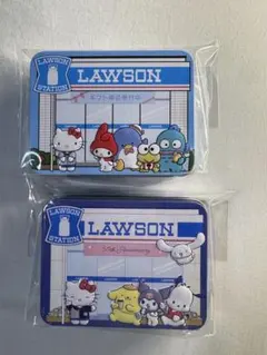 ローソン　サンリオ　コラボ５０周年記念　サンリオキャラクターズコラボ　２点セット