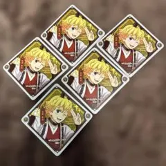 鬼滅の刃干支2026午年コースター5枚我妻善逸