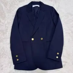 UNITED ARROWS テーラードジャケット 金ボタン 紺 38 紺ブレ