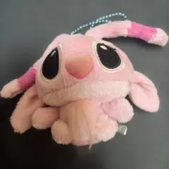 リロ&スティッチ　エンジェル　ぬいぐるみ マスコット キーホルダー