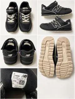 今日明日のみ特別価格New Balance スニーカー 17.5cm ブラック