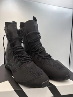 NIKE ボクシングシューズ ハイカット ブラック/シルバー 27.5㎝ NIKE(ナイキ) ボクシングシューズ ハイパーKO/ブラック×シルバー