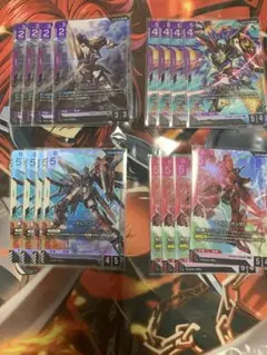 ガンダムカードゲーム 紫 ザフト ミネレバ隊 デッキパーツ - メルカリ