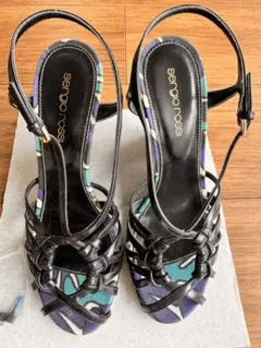 【 セルジオロッシ】サンダル24時間以内発送 sergio rossi 黒