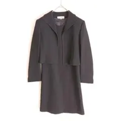 米思翁華德 兩件套 洋裝 外套 深藍色 日本製造 L