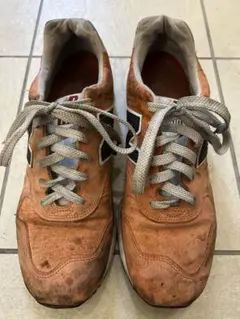 New Balance オレンジ スニーカー　1400 USA製