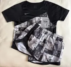 Nike ジャージ上下セット ブラック/グレー　M