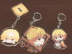我妻善逸 アクリルキーホルダー 4点セット