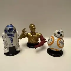 スターウォーズ チョコエッグ R2-D2 C-3PO BB-8 3体セット