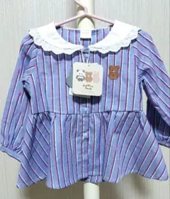 新品未使用　可愛い　futafuta　バースデイ フタフタ シャツ 90cm