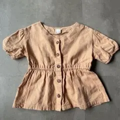 tete a tete ベージュシャツ 90