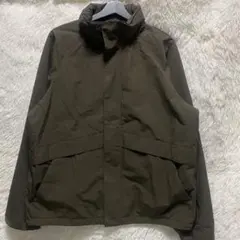 美品　ユニクロ 2024年 ウィンドプルーフスタンドブルゾン ブラウン　Lサイズ