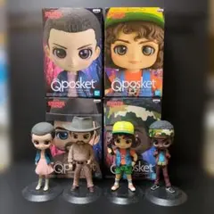 ストレンジャー・シングス Qposket フィギュア 4体セット