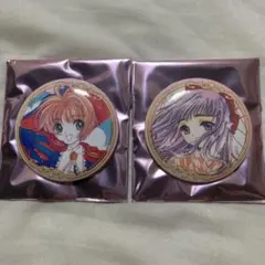 CLAMP展　カードキャプターさくら　缶バッジ　さくら　知世