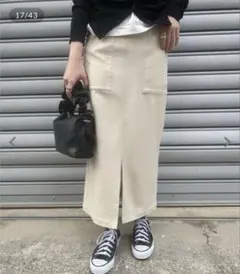 走れるストレッチタイトスカート　神戸レタス　Mサイズ　ロングスカートのサムネイル