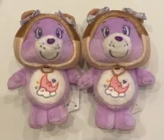 Care Bears × ILLIT モカ マスコット2個セット