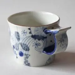 ウエダキヨアキ マグカップ 陶器 赤 作家もの 新品未使用 - メルカリ